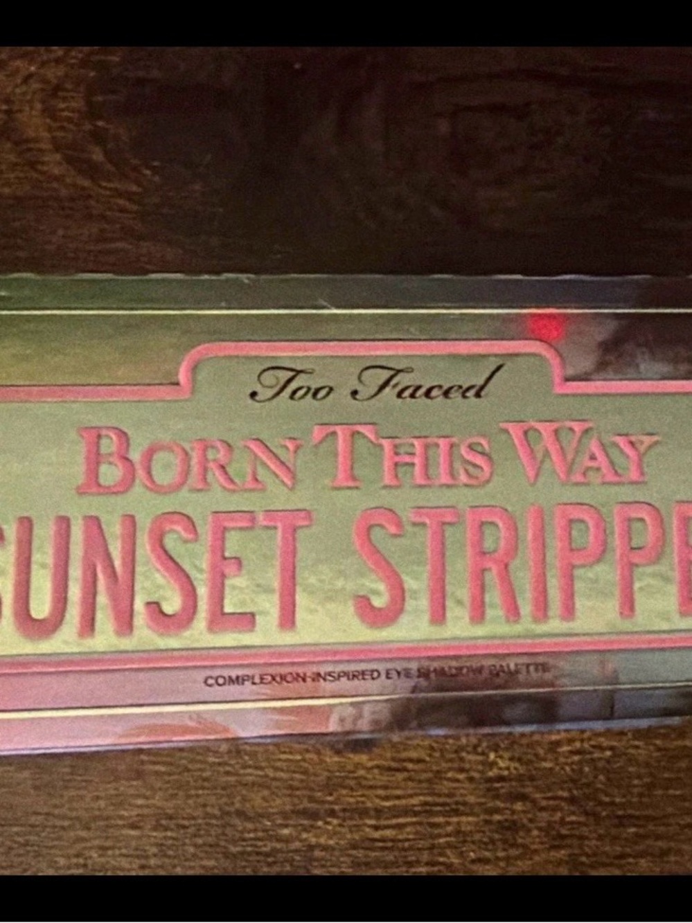 Too Faced Born This Way Sunset Stripped Palette - Iridescent Pink & Gold